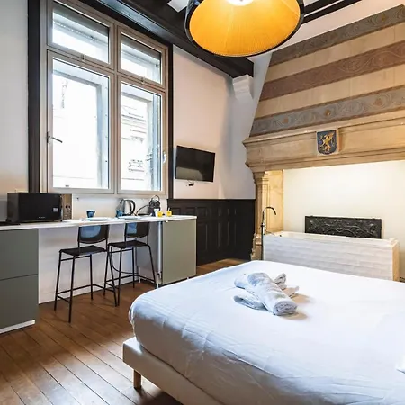 Tournelles Vue Cathedrale- Maison Climatisee Du Xvie Siecle Classee Apartment